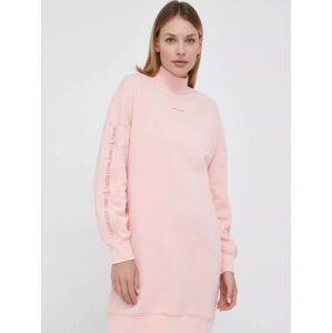 Calvin Klein dámské růžové šaty - S (TA9)